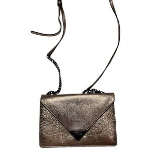 Metallic Rose Gold Rebecca MinkOff Crossbody Bag